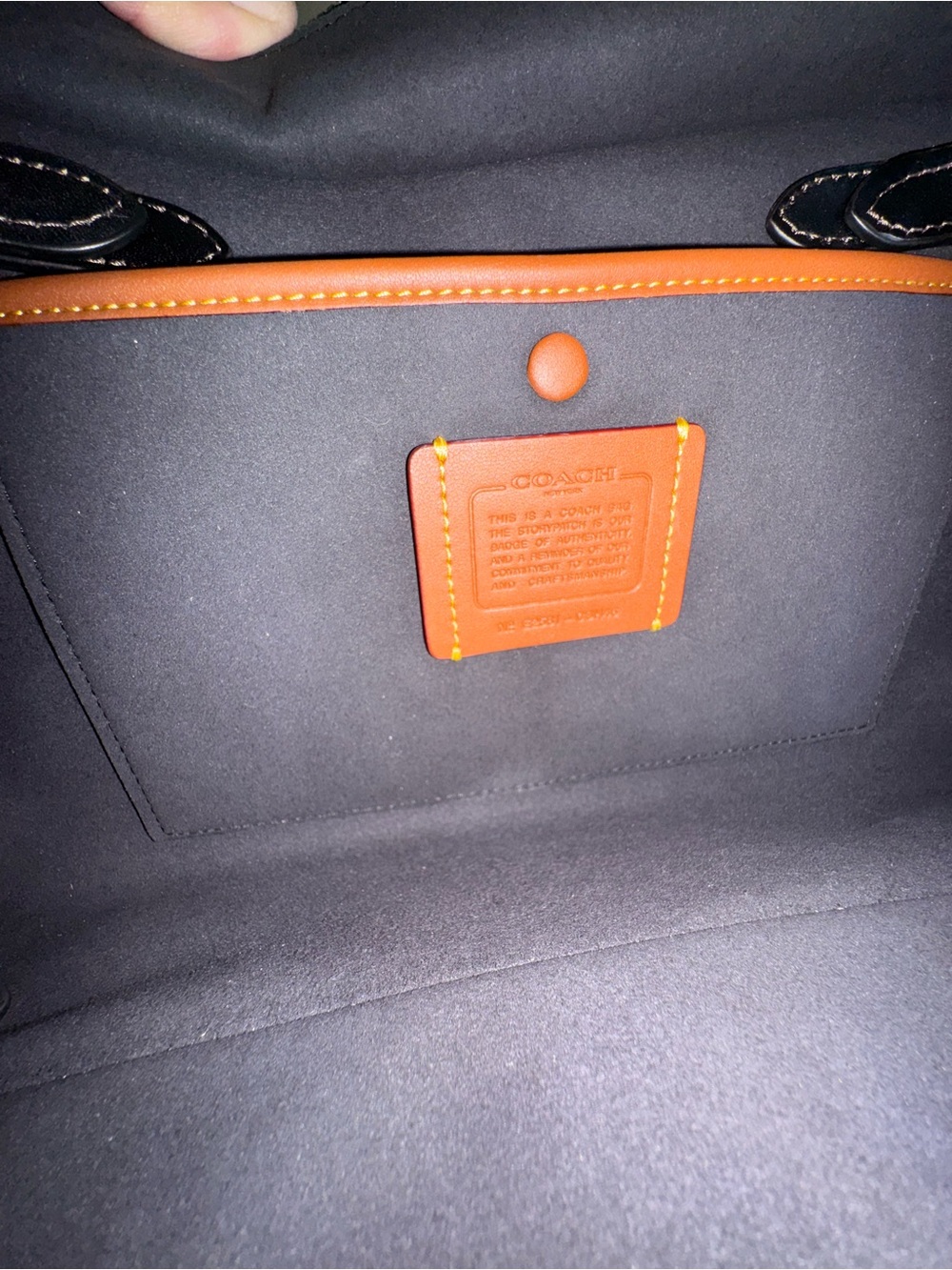 COACH Loved Leather set, Empire 28 and NY zip card case wallet - Picture 8 of 16